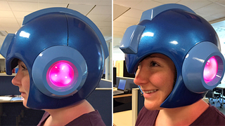 Capcom's Upcoming Wearable Mega Man Helmet Replica Is Flawless